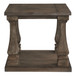 Johnelle - Gray - Rectangular End Table