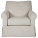 Searcy - Swivel Glider Accent Chair - Quartz