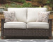Paradise Trail - Medium Brown - Loveseat w/Cushion