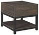 Johurst - Rectangular End Table - Grayish Brown
