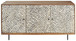 Kerrings - Brown / Black / White - Accent Cabinet