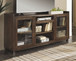 Starmore - XL TV Stand w/Fireplace Option - Brown