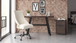 Camiburg - Warm Brown - Home Office Small Desk