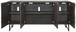 Chasinfield - Dark Brown - Extra Large TV Stand