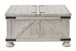 Carynhurst - Whitewash - Cocktail Table with Storage