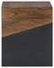 Trailbend - Brown / Gunmetal - Accent Table