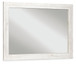 Paxberry - Bedroom Accent Mirror - Whitewash