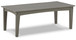 Visola - Rectangular Cocktail Table - Gray
