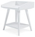 Blariden - White - Accent Table