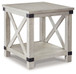 Carynhurst - Rectangular End Table - Whitewash