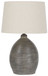 Joyelle - Gray - Terracotta Table Lamp