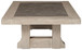 Hennington - Light Brown - Rectangular Cocktail Table