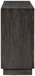 Roseworth - Distressed Black - Accent Cabinet