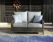 Elite Park - Loveseat w/Cushion - Gray