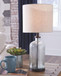 Bandile - Clear / Bronze Finish - Glass Table Lamp