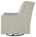 Kambria - Swivel Glider Accent Chair - Fog