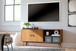 Thadamere - Brown - Large TV Stand