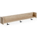 Oliah - Natural - Wall Mounted Coat Rack W/shelf