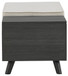 Yarlow - Dark Gray - Storage Bench