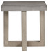 Lockthorne - Gray - Square End Table