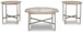 Varlowe - Bisque - Occasional Table Set (Set of 3)