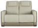 Battleville - Almond - PWR REC Loveseat/Adj Headrest