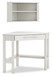 Grannen - White - Corner Desk, Bookcase