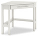 Grannen - White - Corner Desk, Bookcase