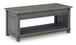 Freedan - 3 Pc. - Coffee Table, 2 End Tables - Grayish Brown