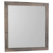 Frederick - Square Dresser Mirror - Weathered Oak