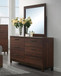 Edmonton - Dresser Mirror - Rustic Tobacco