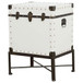 Nancy - Accent Cabinet With Nailhead Trim - White