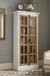 Tammi - 2 Door Wood Tall Cabinet - Distressed White And Brown