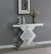 Andorra - Console Table With Led Lighting - Silver