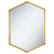 Bledel - Hexagon Shaped Wall Mirror - Gold