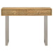 Draco - Console Table With Hand Carved Drawers - Natural
