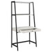 Pinckard - 3 Piece Ladder Desk Set - Gray Stone And Black