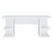 Alice - Writing Desk - White With Open Shelves