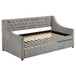 Chatsboro - Twin Upholstered Daybed With Trundle - Gray