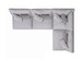 Cambria - 4 Piece Upholstered Modular Sectional Sofa - Gray