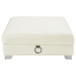 Chaviano - Upholstered Ottoman - Pearl White