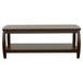 Dixon - Rectangular Coffee Table With Lower Shelf - Espresso