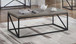 Birdie - Rectangular Engineered Wood Coffee Table - Sonoma Gray