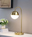 Merrick - Spherical Arched Bedside Table Lamp - Gold