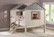 Full House Low Loft Full Size in Rustic Sand and Rustic Gray 2188-FLRSRG, 1381-RS