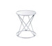 Flux - Accent Table - Mirror & Chrome Finish