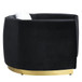 Achelle - Chair With Pillow - Black Velvet