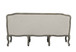 Tania - Sofa With 3 Pillows - Cream Linen & Gray