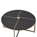 Bromia - End Table - Black & Champagne
