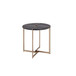 Bromia - End Table - Black & Champagne